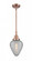 Geneseo - 1 Light - 7 inch - Antique Copper - Mini Pendant (3442|447-1S-AC-G165)