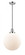 Beacon - 1 Light - 12 inch - Polished Chrome - Cord hung - Mini Pendant (3442|201C-PC-G201-12-LED)