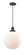 Beacon - 1 Light - 12 inch - Matte Black - Cord hung - Mini Pendant (3442|201C-BK-G201-12-LED)