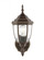 Bakersville traditional 1-light outdoor exterior round wall lantern sconce in antique bronze finish (38|88940-71)
