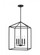 Perryton transitional 4-light indoor dimmable medium ceiling pendant hanging chandelier light in mid (38|5115004-112)