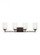 Elmwood Park traditional 4-light indoor dimmable bath vanity wall sconce in bronze finish with satin (38|4437304-710)