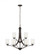 Elmwood Park traditional 9-light indoor dimmable ceiling chandelier pendant light in bronze finish w (38|3137309-710)