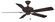 Edgewood 52 inch Indoor/Outdoor Ceiling Fan - Dark Bronze with Dark Walnut blades (90|FP9052DZW)