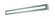 Hayes - Overbed Light Fixture - 4 Ft. - Satin Nickel Finish - White Metal/Acrylic Shade (1|HAYB4954L30ENSN)