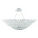 Broche 30'' Matte White Semi Flush Mount (205|519-MT_CEILING)