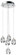 Cluster Pendant 5Lt LED (10687|83380)
