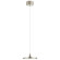 Jeno 1 Light Mini Pendant Brushed Nickel (10687|83963)