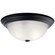 15.25'' 3 Light Flush Mount Black (10687|8116BK)