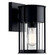 Camillo 11'' 1 Light Wall Light with Clear Seeded Glass Black (10687|59079BKT)