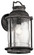 Ashland Bay 16'' 1 Light Outdoor Wall Light Clear Seeded Ribbed Glass in Weathered Zinc (10687|49571WZC)