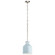 Montauk 1 Light Mini Pendant Light Blue (10687|44306LBL)