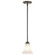 Keiran™ 6'' 1 Light Mini Pendant with LED Bulb Olde Bronze® (10687|43511OZL18)