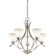 Keiran™ 5 Light Chandelier Brushed Nickel (10687|43504NIL18)