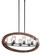 Linear Chandelier 8Lt (10687|43191AUB)