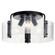 Semi Flush 3Lt (10687|42955BK)