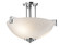 Eileen 14.5'' 3 Light Convertible Inverted Pendant or Semi Flush with Satin Etched Cased Opal Gla (10687|3797CH)