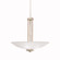 Hendrik 22'' 3 Light Inverted Pendant with Satin Etched Cased Opal Glass Brushed Nickel (10687|3275NI)