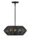 Small Convertible Drum Chandelier (87|40383BLK)