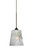 Besa Pendant For Multiport Canopy Nico 4 Bronze Clear Stone 1x5W LED (127|X-512500-LED-BR)