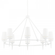 Torch Chandelier (57|6648-WP)