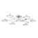 Meander Semi Flush (57|6332-PN)