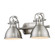 Yep by Golden Lighting Duncan 2-light Vanity in Pewter (36|3602-BA2 PW-PW)