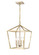 4-Light Pendant light Modern Gold (670|3244-MG)