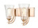 Natalie 2-Light Vanity Modern Gold (670|1492-MG)