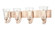 Natalie 4-Light Vanity Modern Gold (670|1494-MG)