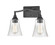 Caily 2-Light Vanity Matte Black (670|2102-MB)