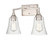 Caily 2-Light Vanity Brushed Nickel (670|2102-BN)