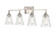 Caily 4-Light Vanity Brushed Nickel (670|2104-BN)