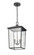 Fetterton 3-Light Outdoor Hanging Lantern Powder Coated Black (670|2973-PBK)