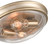 2-Light Flushmount Lighting Modern Gold (670|5228-MG)