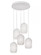 Callie 5 Light Round Pendant,120V,White (1|CALP05WHRND5)