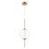 Axle-Single Pendant (94|E11040-24GLD)