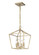 4-Light Pendant light Modern Gold (670|3234-MG)