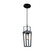 Carriage 1 Light Pendant Black (12|AC11701BK)