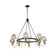 Martina 8 Light Chandelier (12|AC11728BK)