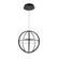 Celestial Small 35W LED Orb Chandelier (12|AC6661BK)