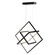 Graymar 45W LED Pendant Black (12|AC7628BK)