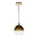 Morning Mist 1 Light Pendant (12|SC13281GD)