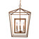 Mattea Small Chandelier with Antique gold (5578|H6125S-4AG)