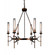 Evelina Chandelier In English Bronze Finish (5578|H6230-6)