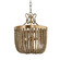 Darcia small chandelier in Antique Silver (5578|H7126-2AS)