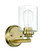 Bolden 1 Light Wall Sconce in Satin Brass (20|50501-SB)