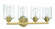 Bolden 4 Light Vanity in Satin Brass (20|50504-SB)