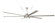 Prost 102'' 6-Blade Indoor/Outdoor (Damp) Ceiling Fan in Painted Nickel w/ Painted Nickel Blades; (20|PRT102PN6)