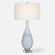Uttermost Clariot Ribbed Blue Table Lamp (85|29998-1)